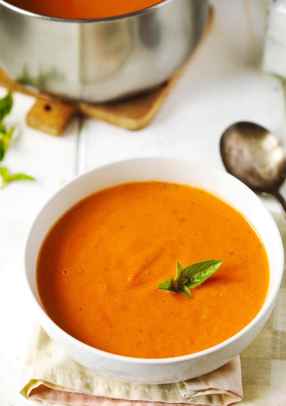 Roasted Tomato & Red Pepper Soup Recipe Healing Picks