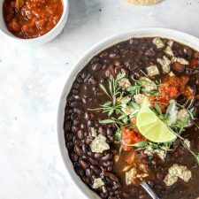 Easy Black Bean Soup Recipe
