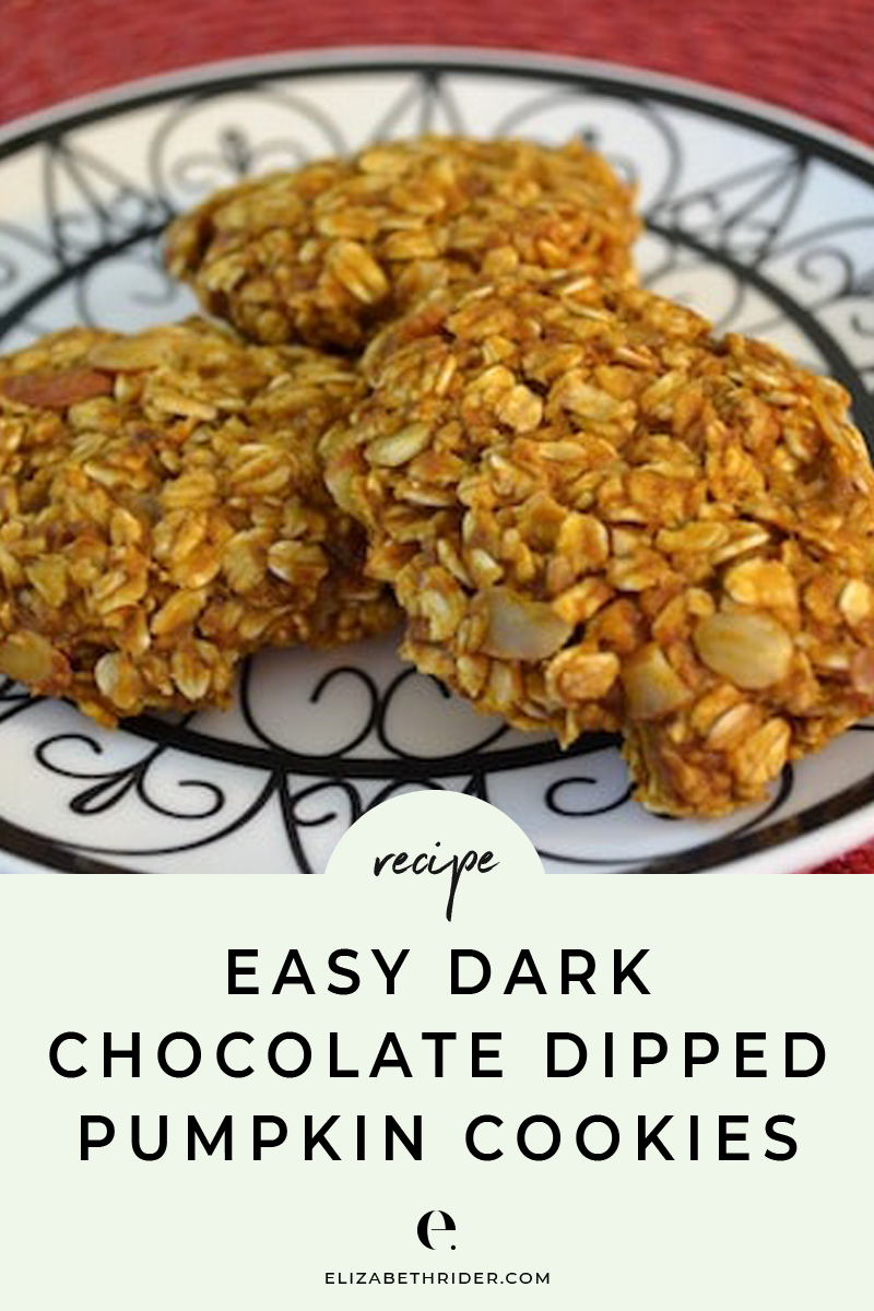 easy-dark-chocolate-dipped-pumpkin-cookies