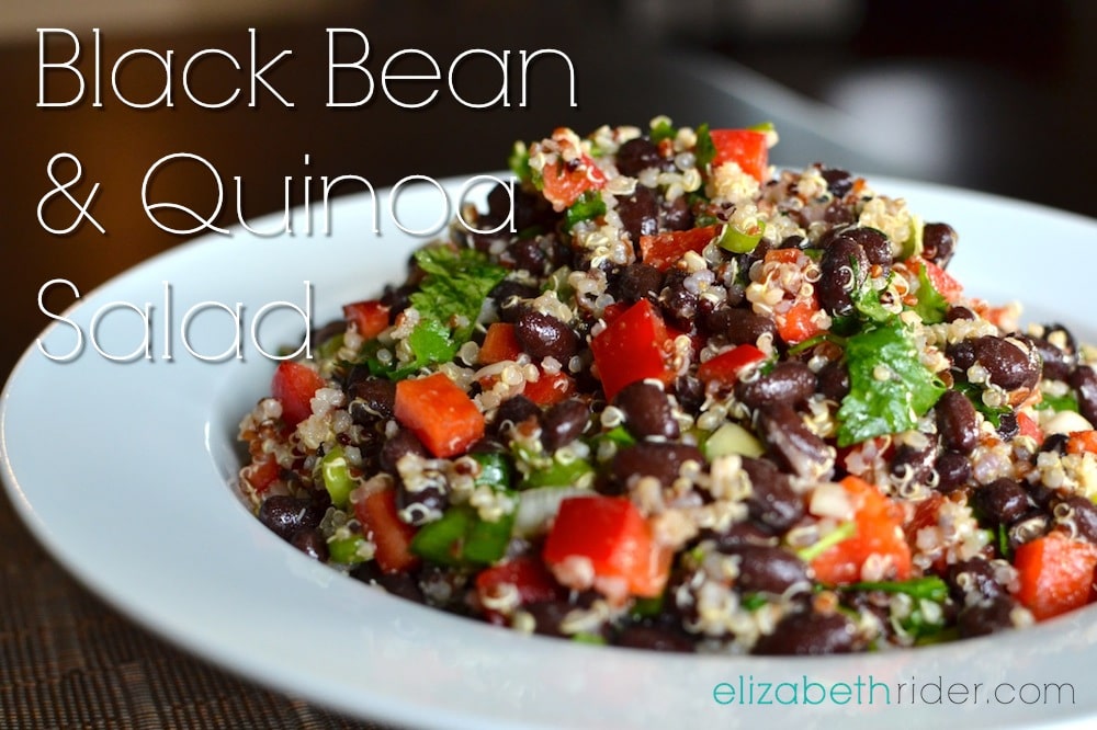 Superfood Black Bean amp Quinoa Salad Recipe Elizabeth Rider