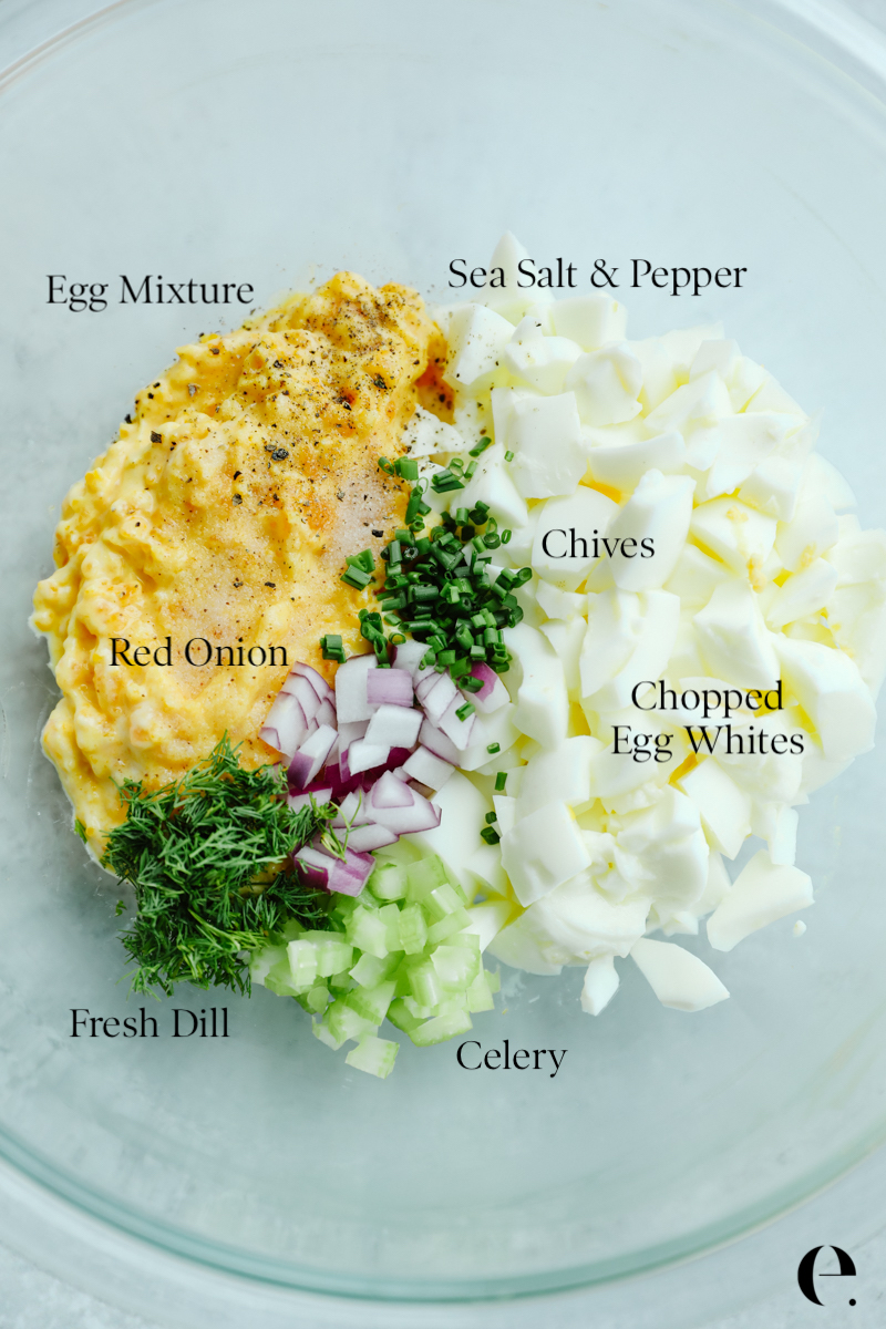 Perfect Egg Salad Recipe Ingredients Elizabeth Rider