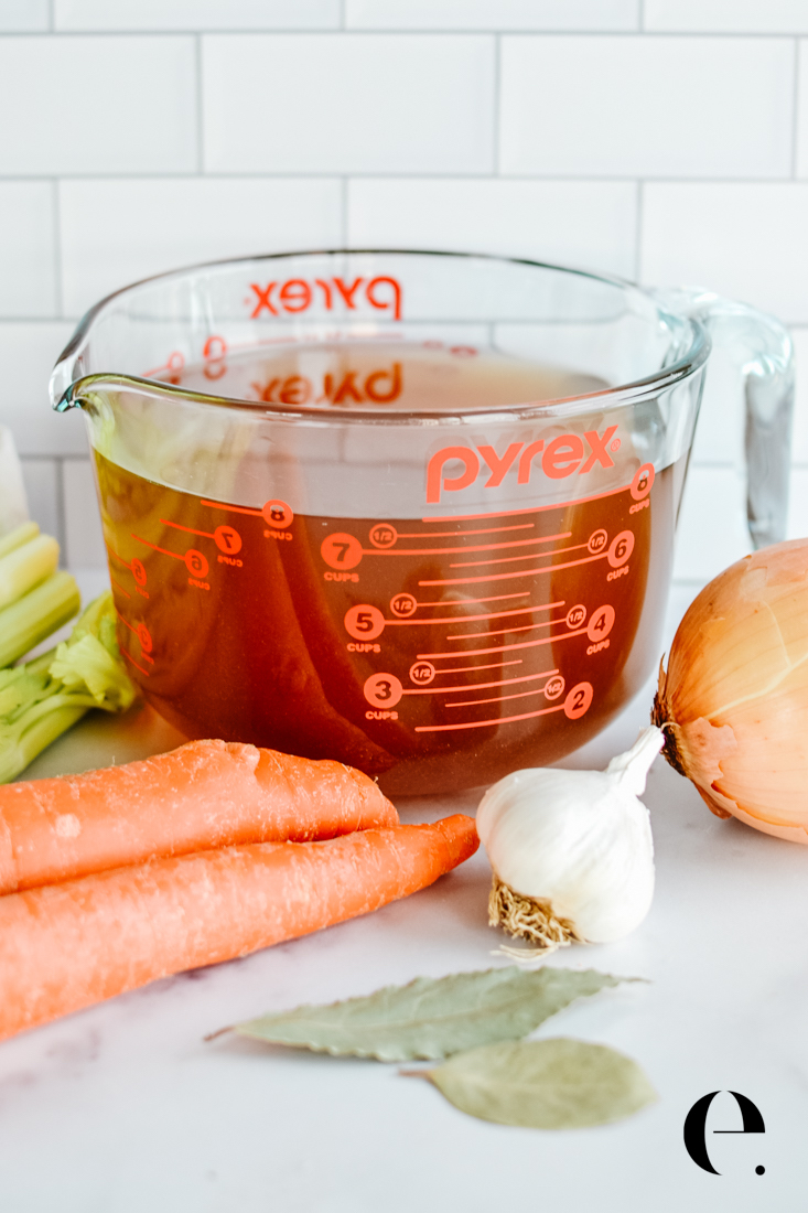 Vegetable Stock from Scraps