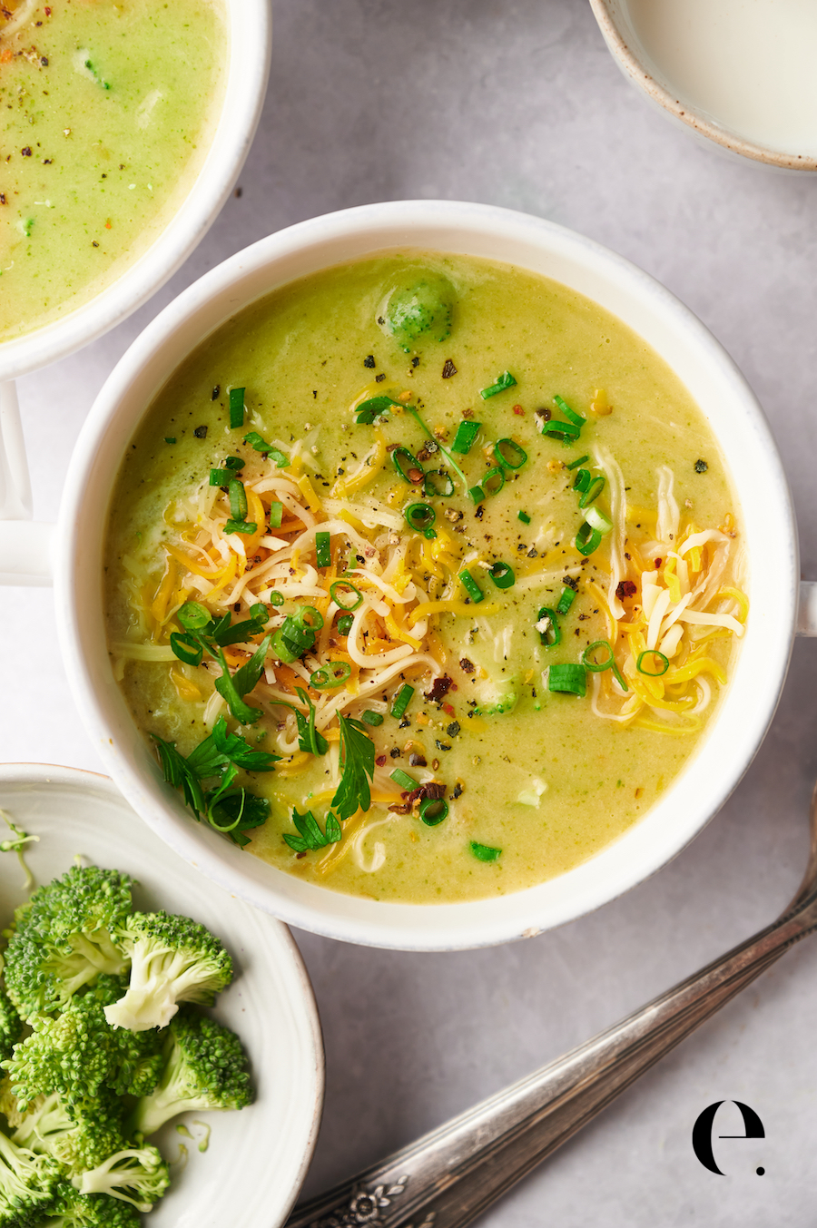 Classic Broccoli Cheese Soup Recipe by Elizabeth Rider