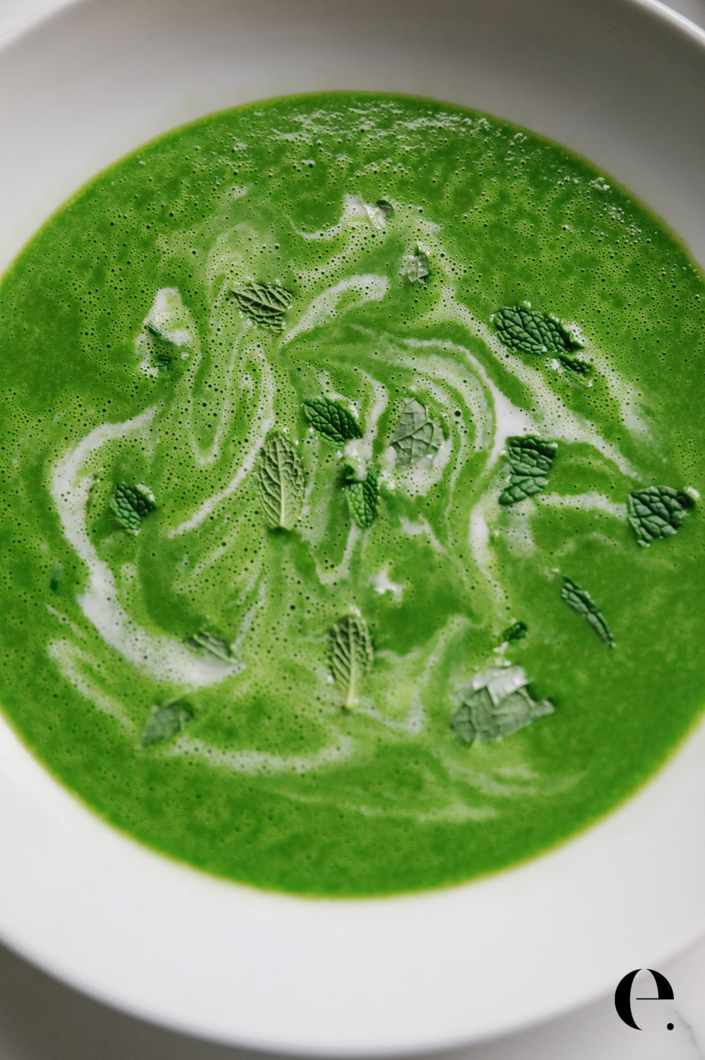 Spinach Soup Recipe with coconut and milk