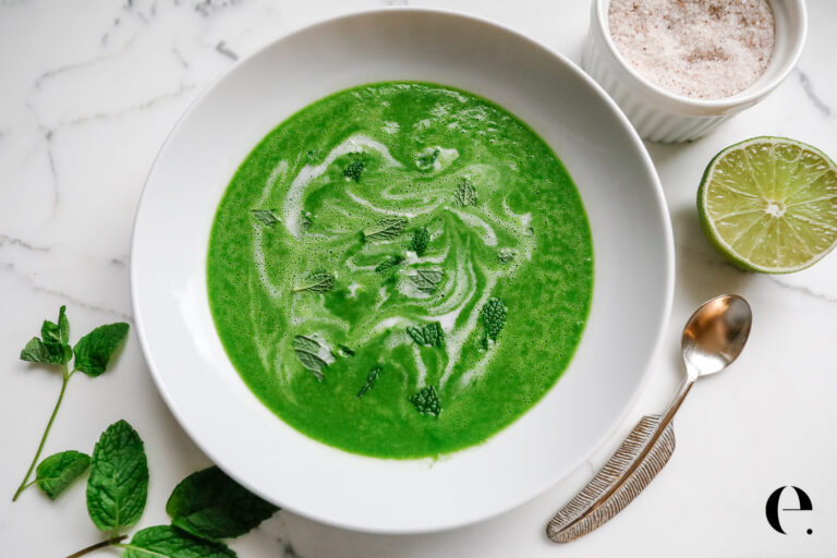 Healthy Spinach Soup Recipe Elizabeth Rider