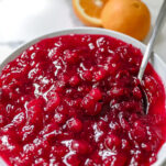 Cranberry Sauce Recipe 5 ingredients by Elizabeth Rider