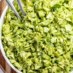 Green Goddess Salad Recipe chopped cabbage