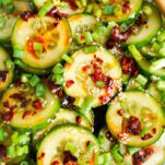 Tiktok Cucumber Salad