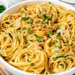 Midnight Pasta with Roasted Garlic, Olive Oil and Chile
