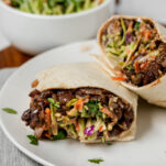 Black Bean Veggie Burrito