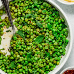 Peas with Mint and Parsley