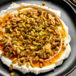 Hot Honey Goat Cheese with Pistachios