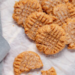 3 Ingredient Peanut Butter Cookies