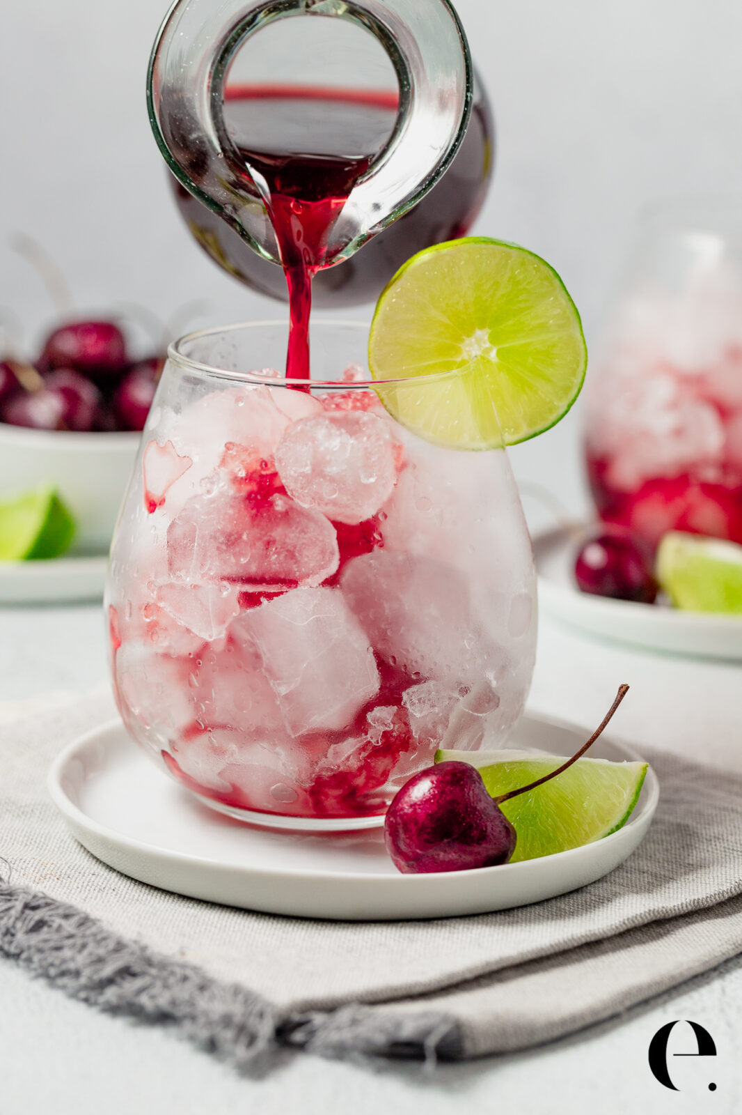 Cherry Rider Tart Cherry Mocktail | Elizabeth Rider