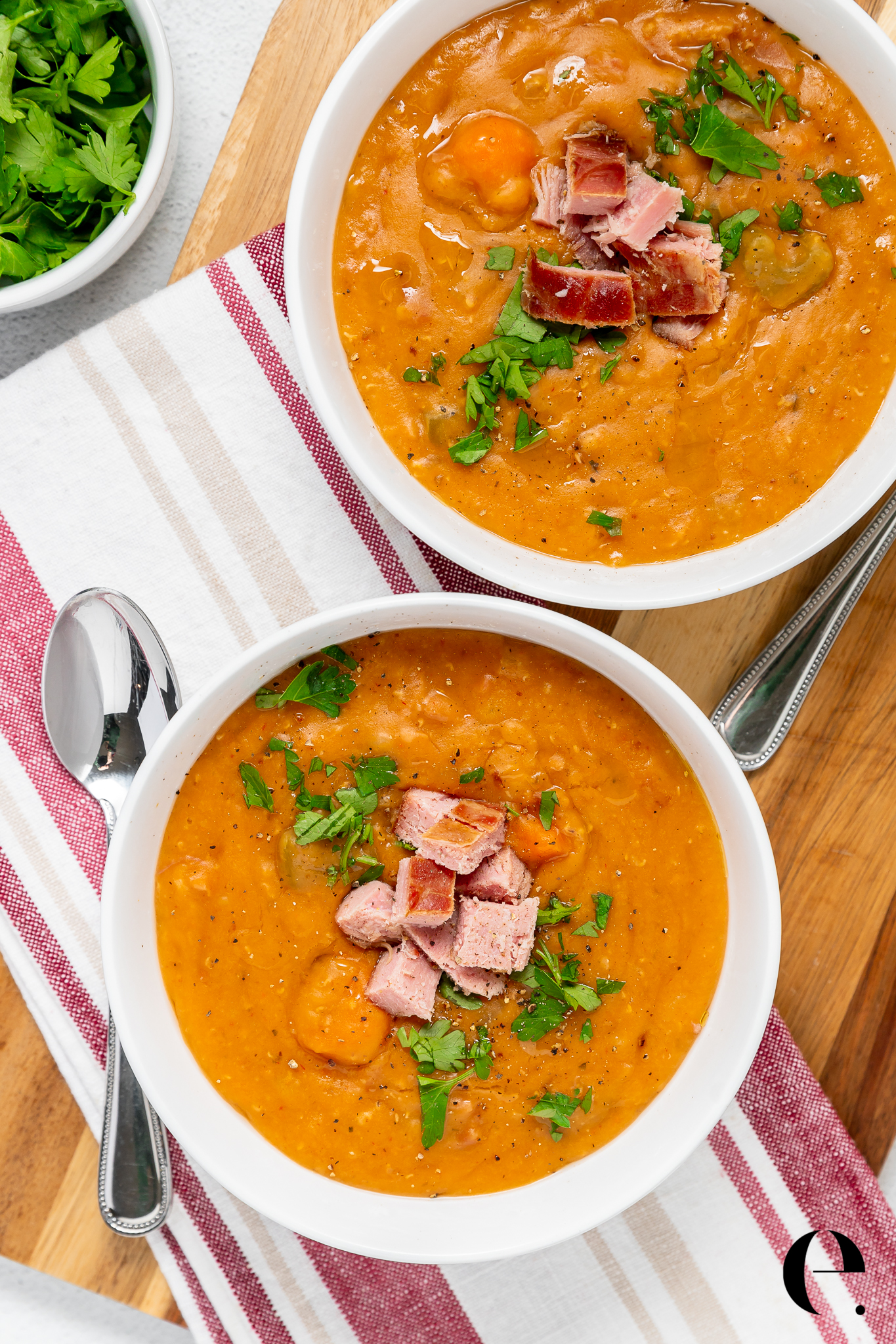 Ham and Red Lentil Soup