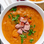 Ham and Red Lentil Soup