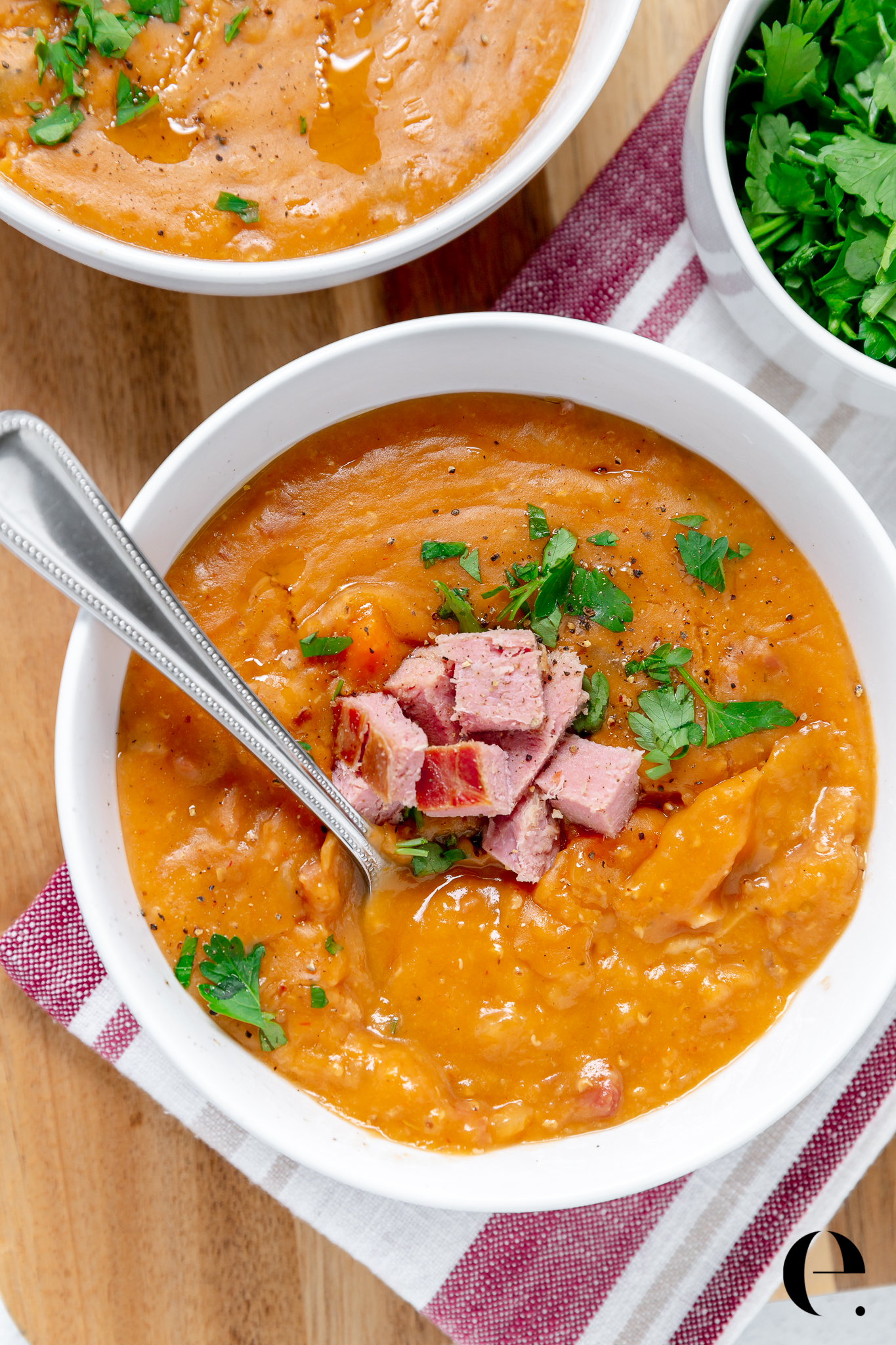 Ham and Red Lentil Soup