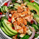 Greek Salmon Salad Bowl