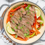 Flank Steak Fajitas