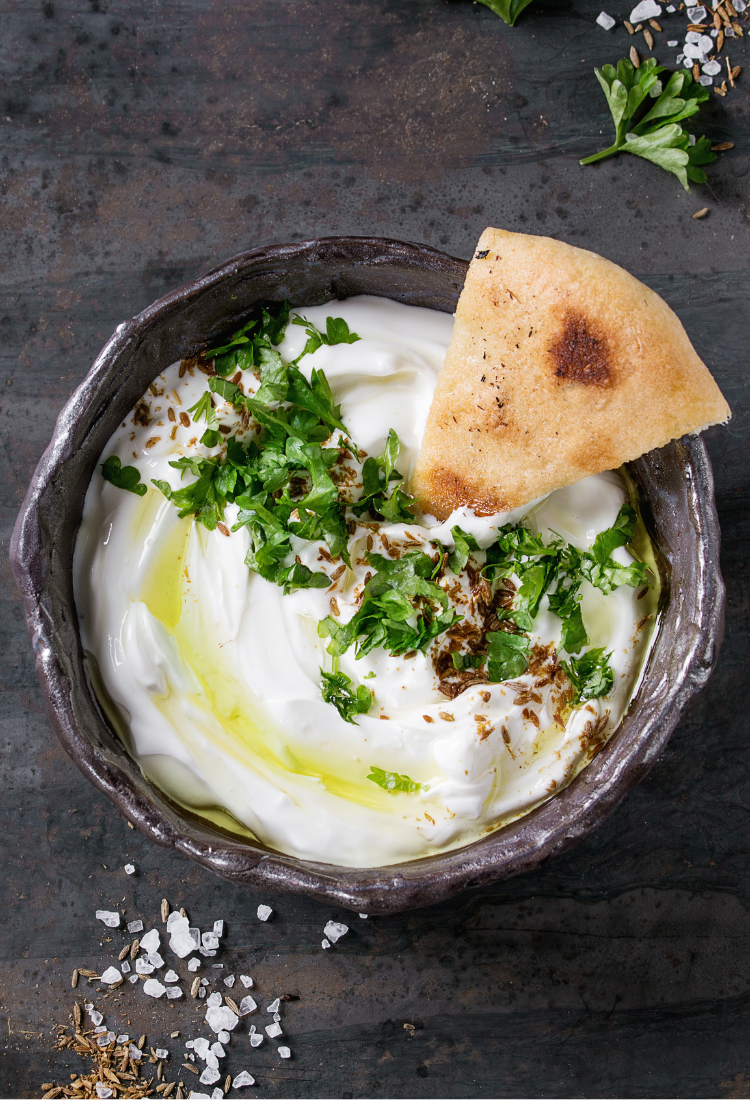 Labneh with Zatar Elizabeth Rider Recipe