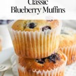 Awesome Blueberry Muffins Recipe (Easy Classic)