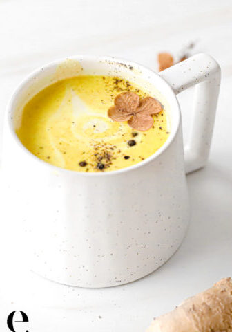 Turmeric Tea Golden Milk Recipe Elizabeth Rider